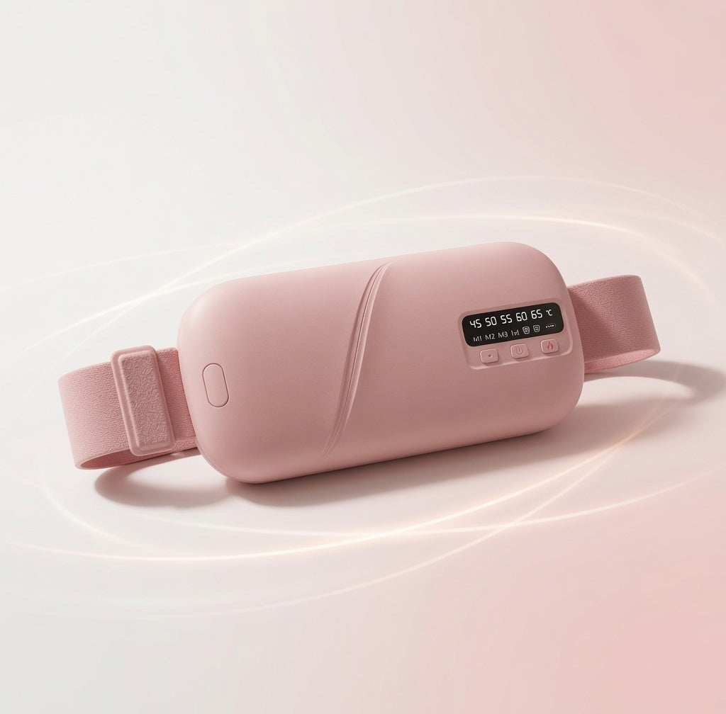 Heating period pad